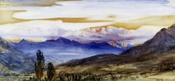  paisaje Pintura - Edward Val di Cogne Suiza paisaje Brett John